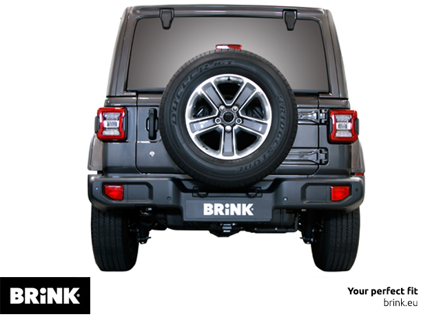 Brink Diagonal Detachable Towbar