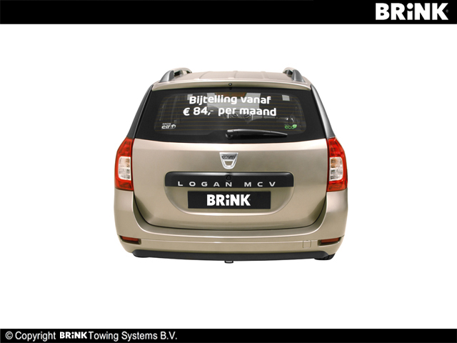 Brink Diagonal Detachable Towbar