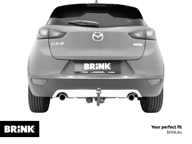 Brink Diagonal Detachable Towbar