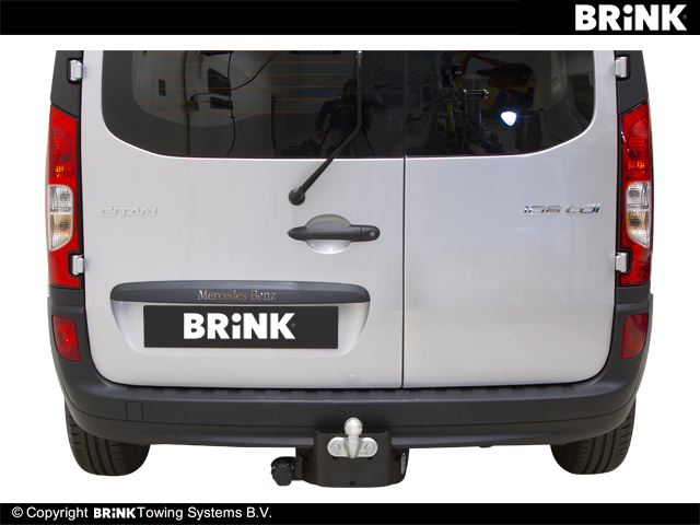 Brink Flanged Ball Towbar (2 Hole)