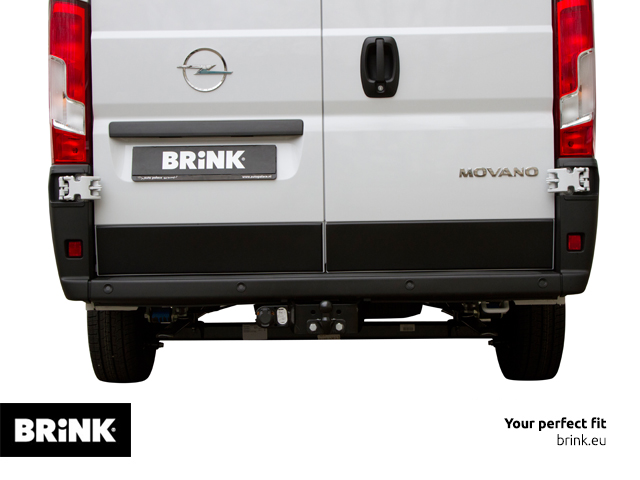 Brink Flanged Ball Towbar (2 Hole)